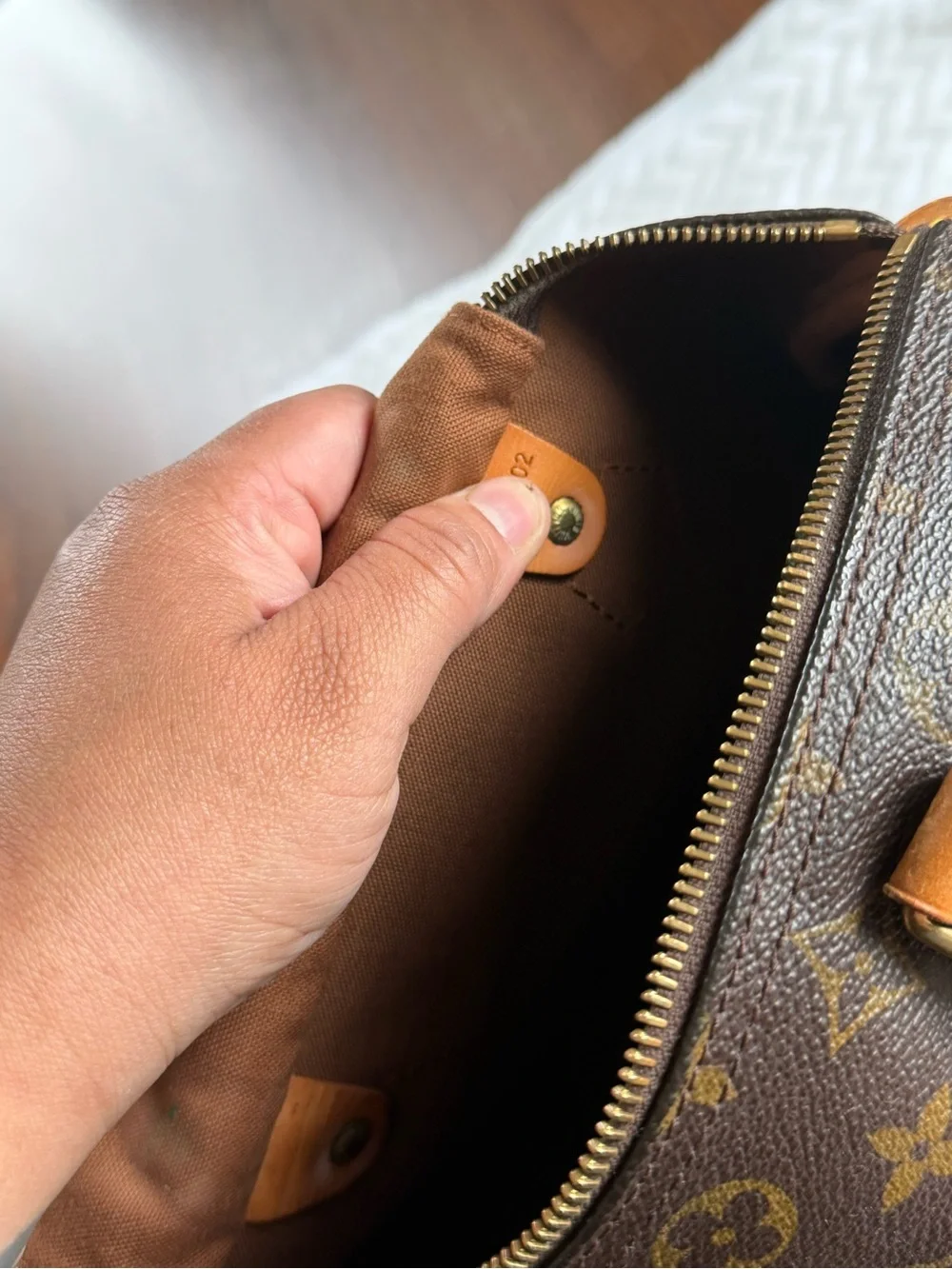 Louis Vuitton Monogram Canvas Duffel Bag in Brown and Tan